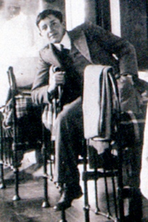 'Don' Bleakley as a boarder.